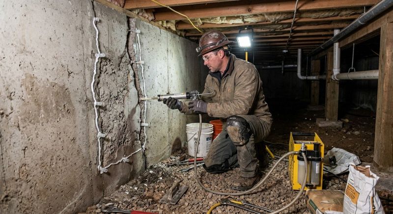 Basement Foundation Repair in Kingston, WA