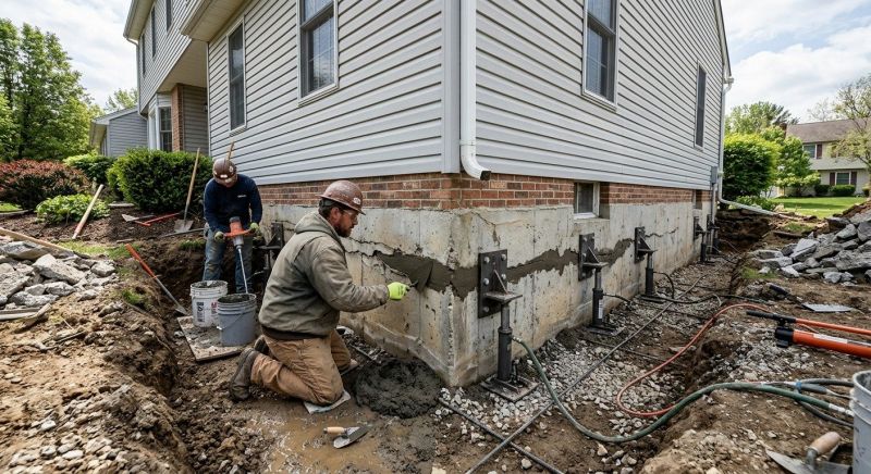 Basement Foundation Repair in Union, WA