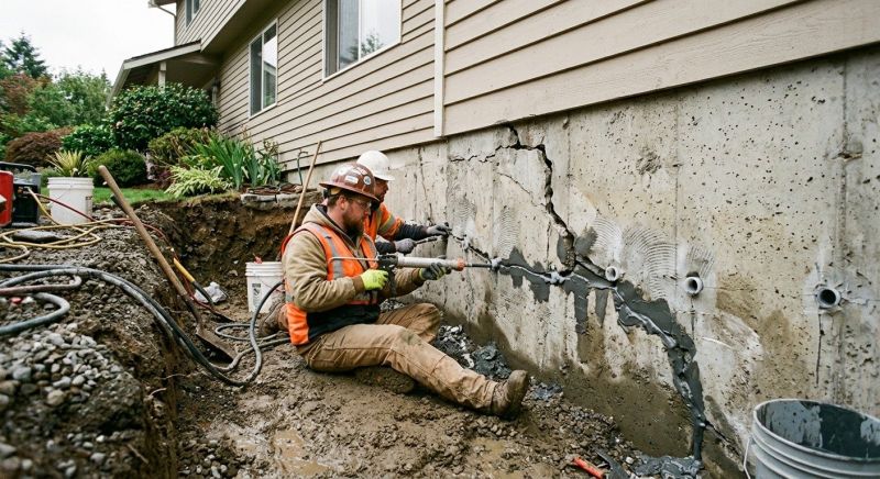 Basement Foundation Repair in Vashon, WA