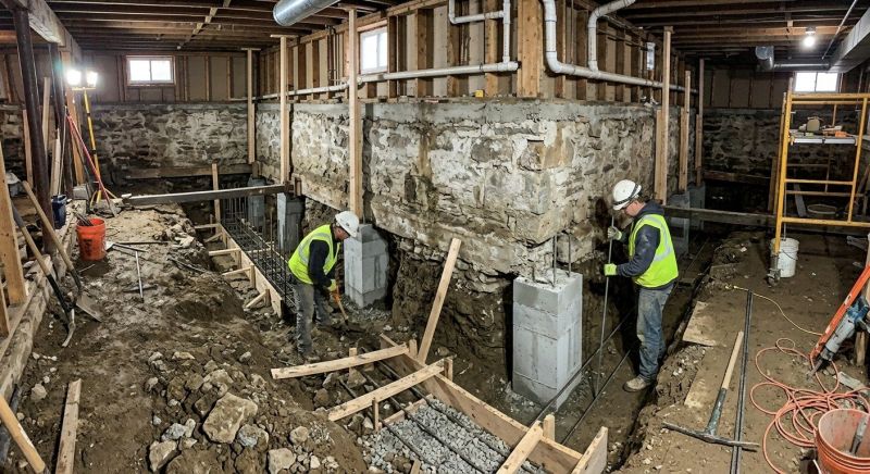 Basement Underpinning in Kitsap County, WA