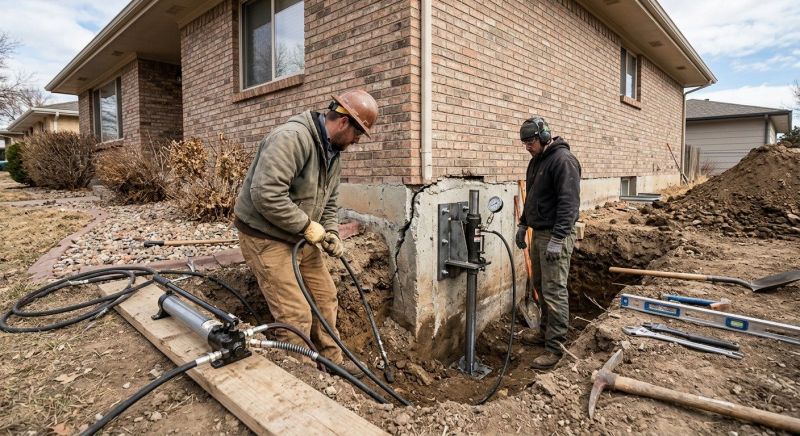 Building Foundation Repair in Kingston, WA