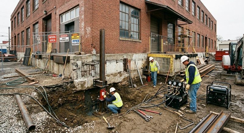 Building Foundation Repair in Olalla, WA