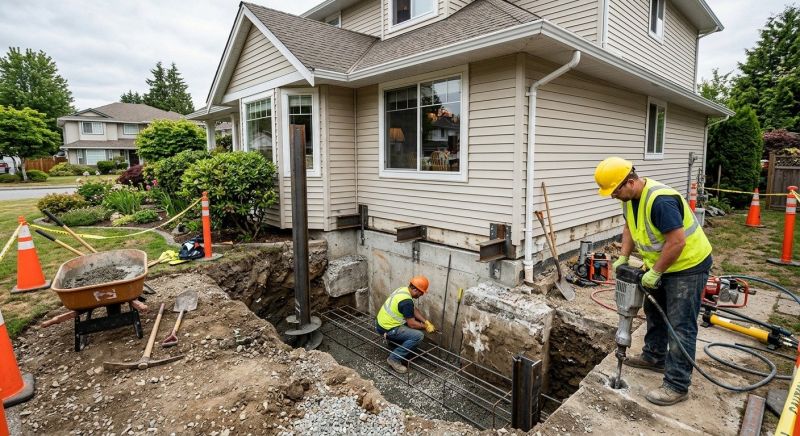 Building Foundation Repair in Port Orchard, WA