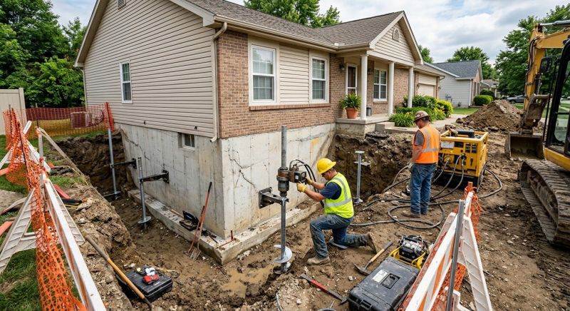 Building Foundation Repair in Port Orchard, WA