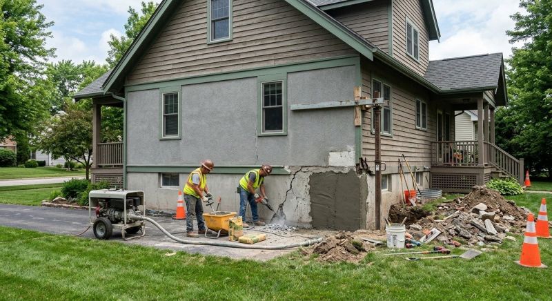 Building Foundation Repair in Seabeck, WA