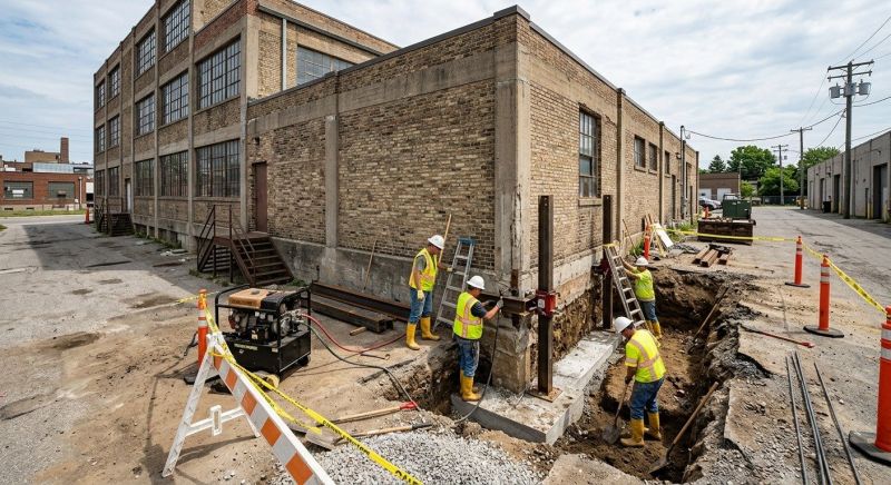 Commercial Foundation Repair in Kitsap County, WA