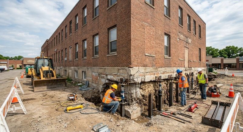 Commercial Foundation Repair in Kitsap County, WA