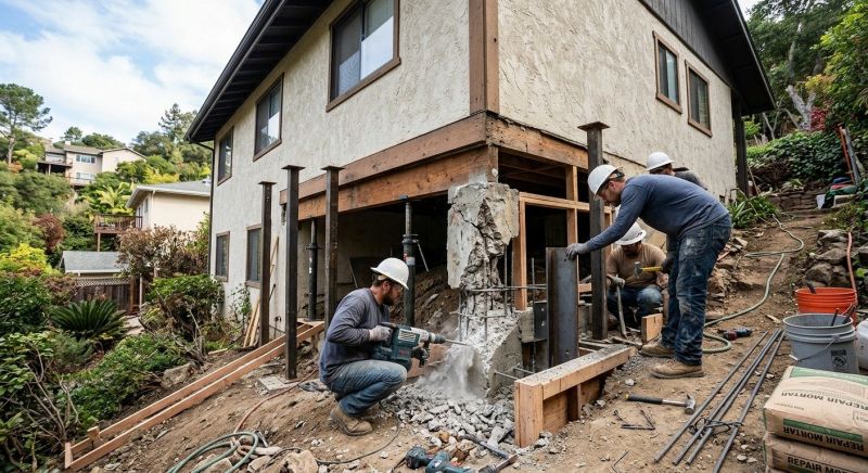 Concrete Foundation Repair in Olalla, WA