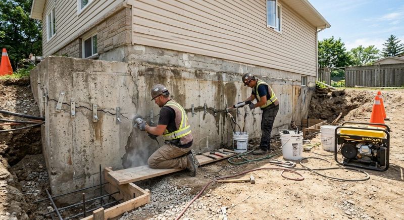 Concrete Foundation Repair in Port Orchard, WA