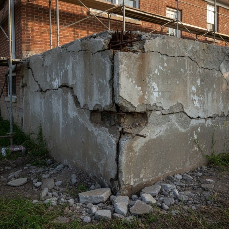 Cracked Foundation Repair in Belfair, WA