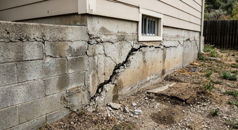 Cracked Foundation Repair in Olalla, WA