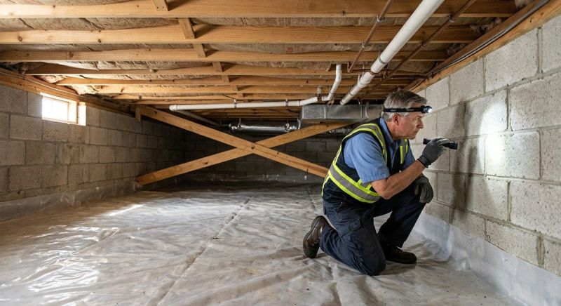 Crawl Space Leveling in Kitsap County, WA