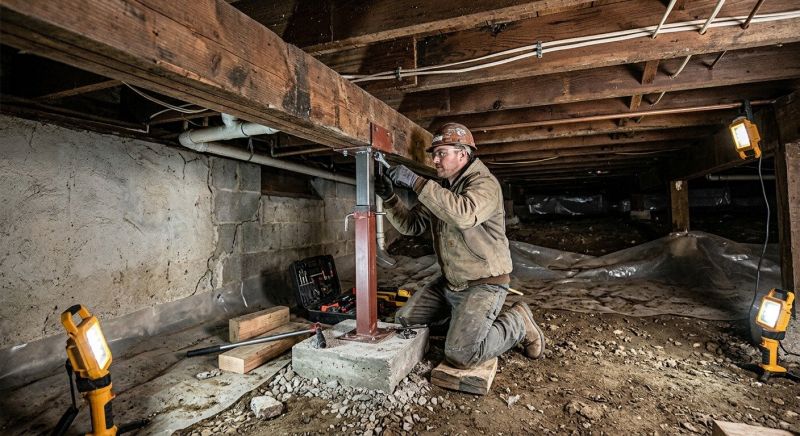 Crawlspace Foundation Repair in Olalla, WA