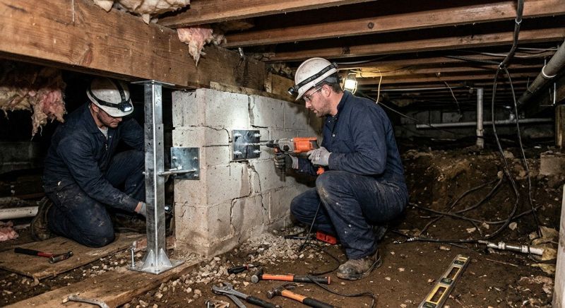 Crawlspace Foundation Repair in Port Orchard, WA