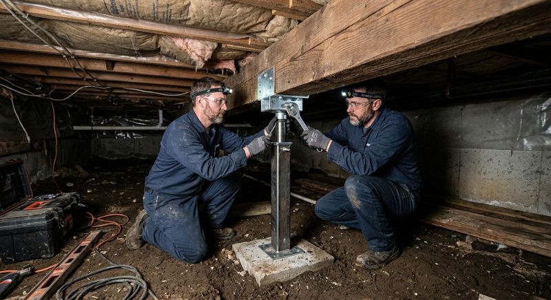 Crawlspace Foundation Repair in Poulsbo, WA