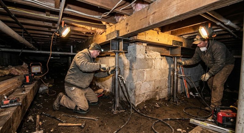 Crawlspace Foundation Repair in Seabeck, WA