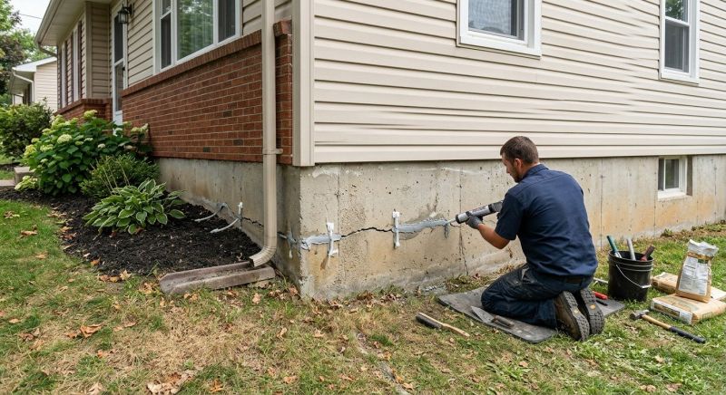 Foundation Cracks Repair in Kitsap County, WA
