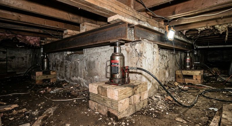 Foundation Jacking in Bremerton, WA