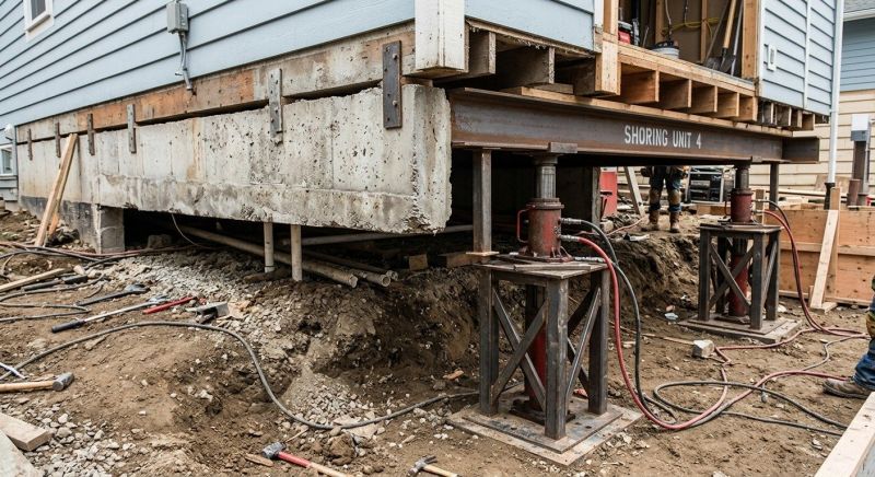 Foundation Jacking in Fox Island, WA