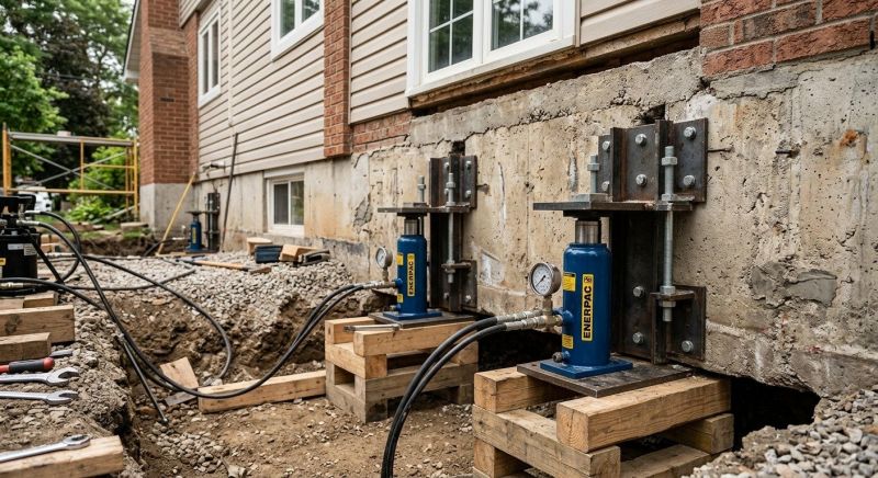 Foundation Jacking in Kitsap County, WA