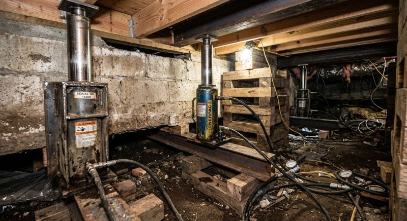 Foundation Jacking in Olalla, WA