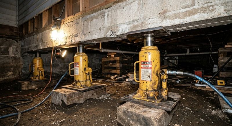 Foundation Jacking in Olalla, WA