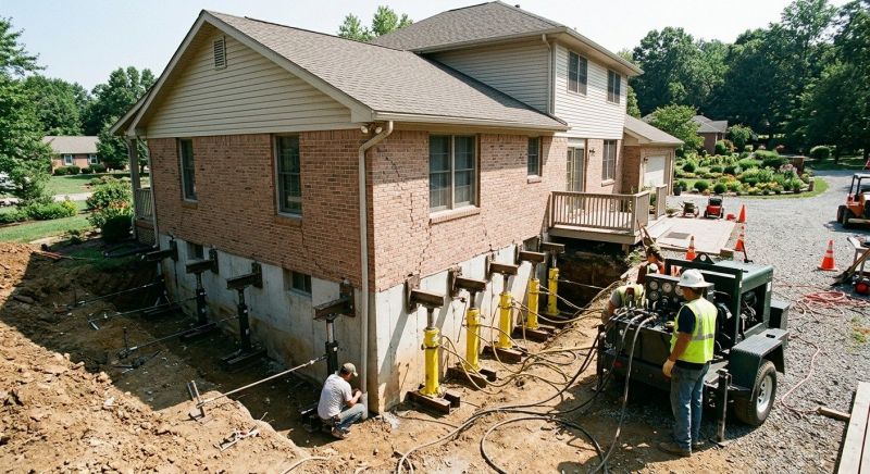 Foundation Jacking in Seabeck, WA