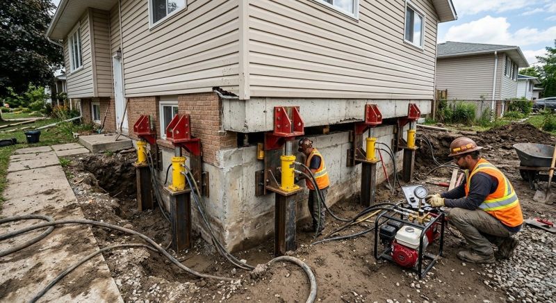 Foundation Lifting in Belfair, WA