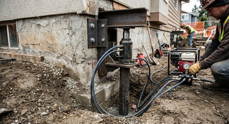 Foundation Lifting in Hoodsport, WA