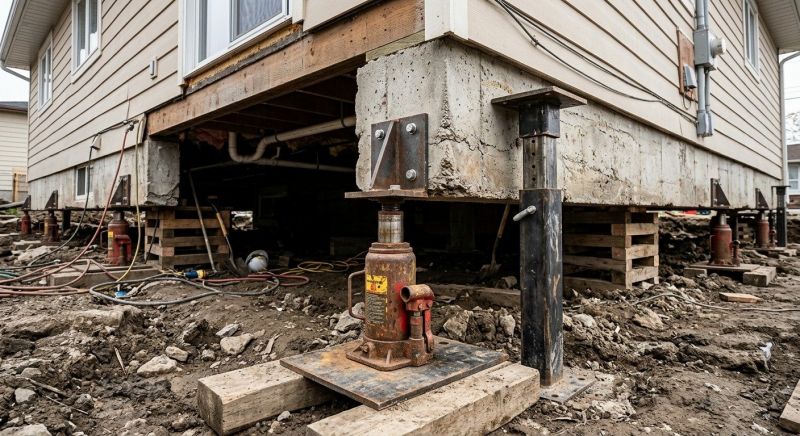 Foundation Lifting in Hoodsport, WA