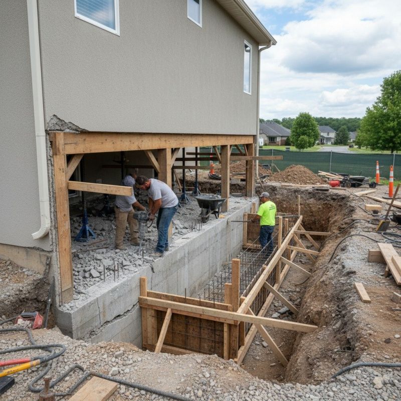 Foundation Repair in Union, WA