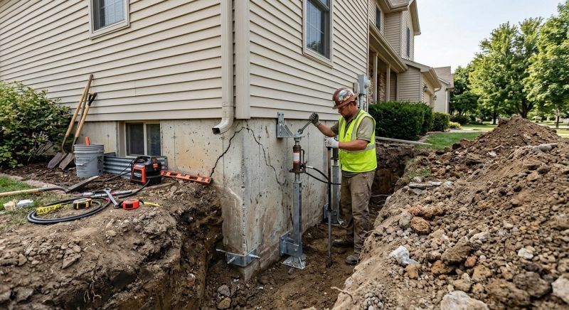 Foundation Stabilizing in Belfair, WA
