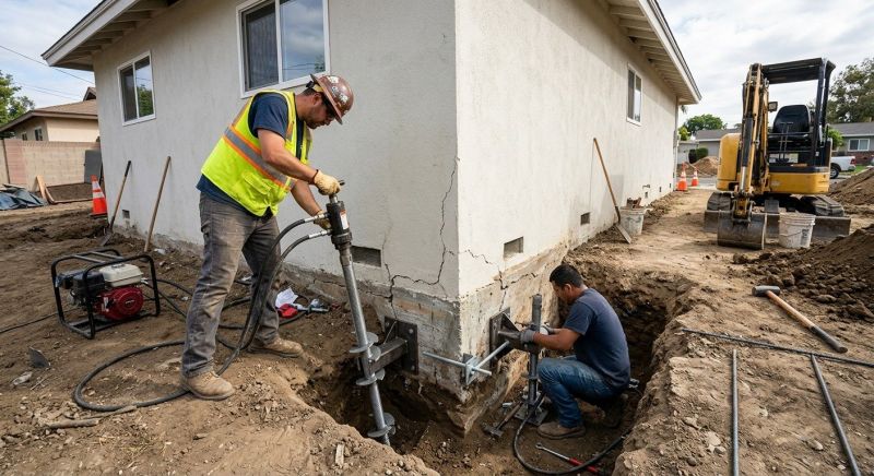 Foundation Stabilizing in Hoodsport, WA