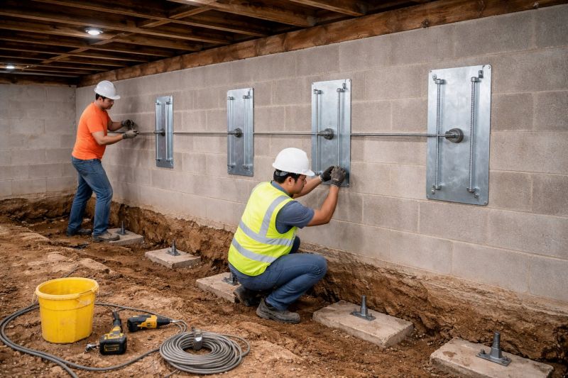 Foundation Stabilizing in Union, WA