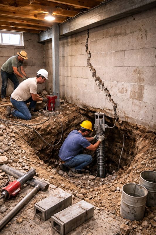 Foundation Structural Repair in Silverdale, WA