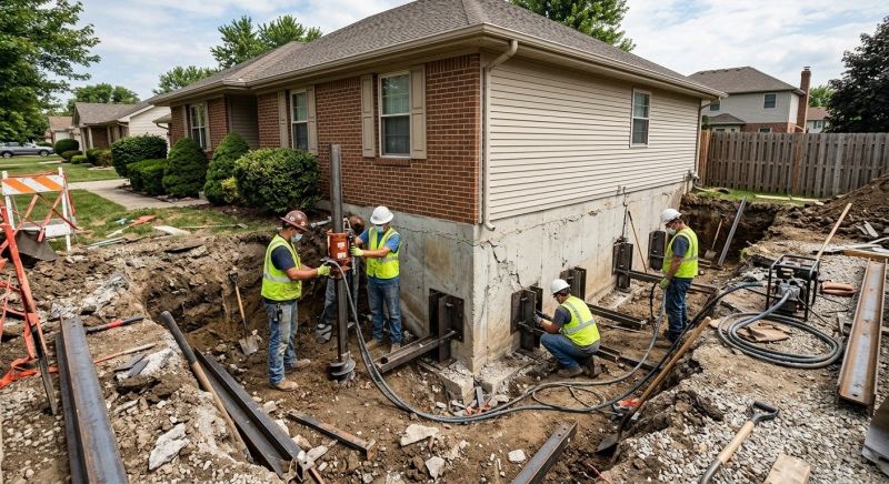 House Foundation Repair in Belfair, WA