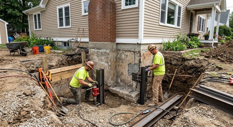 House Foundation Repair in Poulsbo, WA