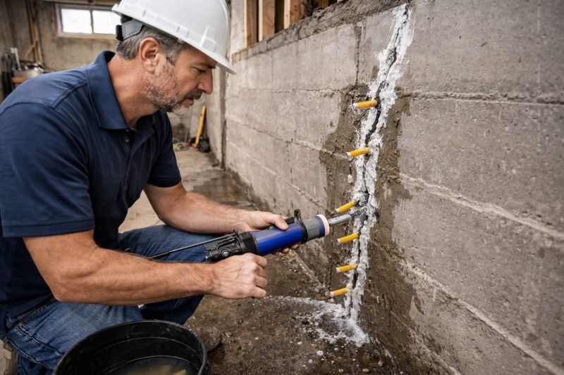 Leaking Foundation Repair in Kitsap County, WA