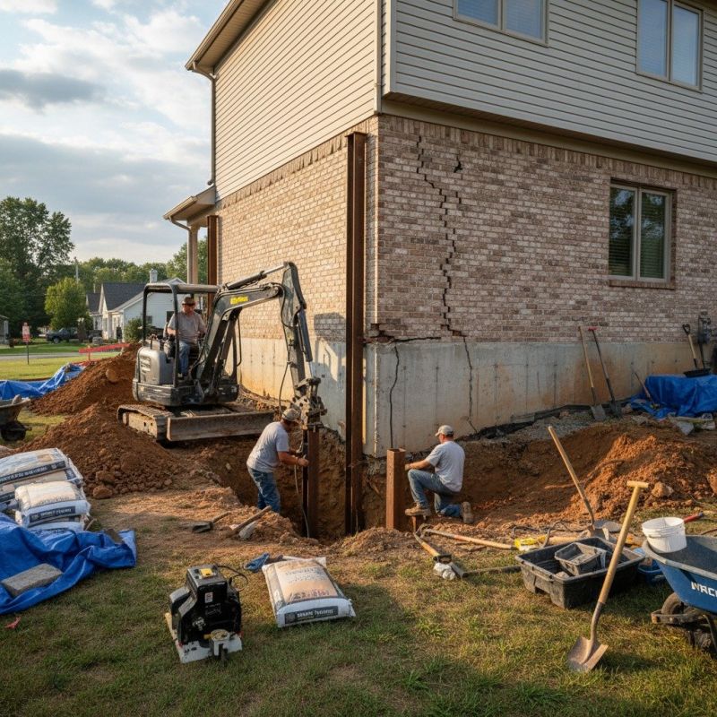 Residential Foundation Repair in Kitsap County, WA