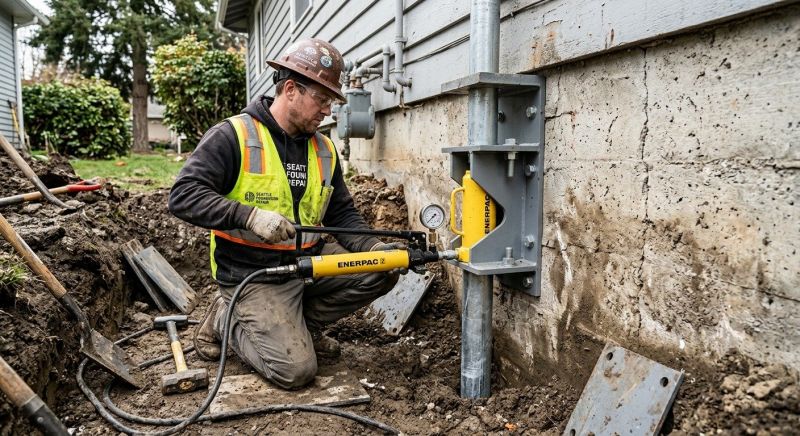 Settling Foundation Service in Kitsap County, WA