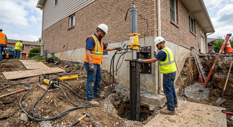 Settling Foundation Service in Port Orchard, WA