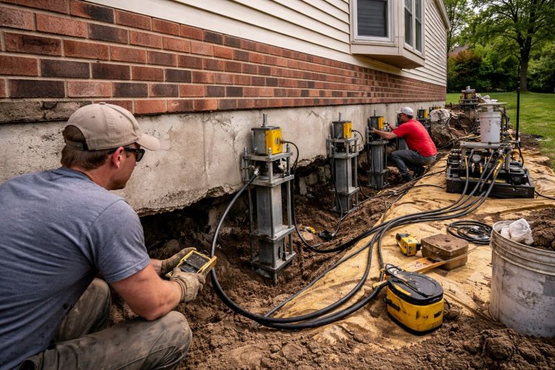 Settling Foundation Service in Poulsbo, WA