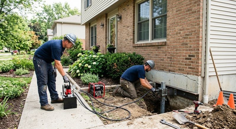 Settling Foundation Service in Poulsbo, WA