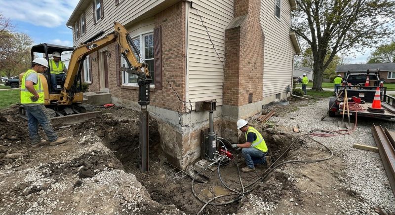 Sinking Foundation Repair in Bremerton, WA