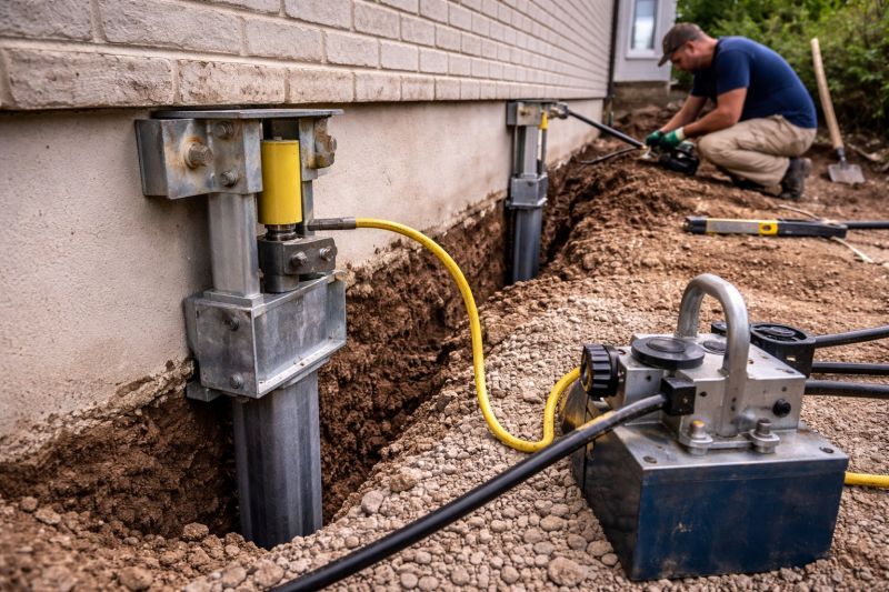 Sinking Foundation Repair in Port Orchard, WA