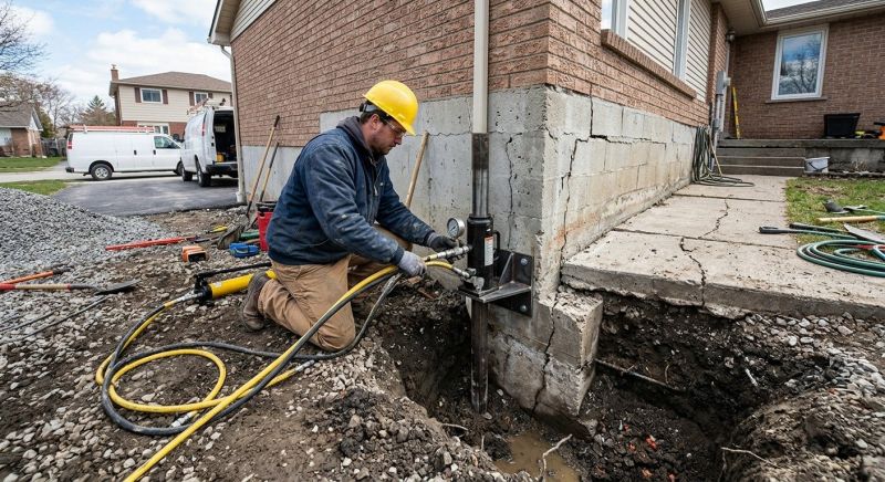 Sinking Foundation Repair in Vashon, WA