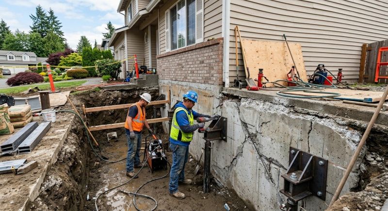 Structural Foundation Repair in Olalla, WA